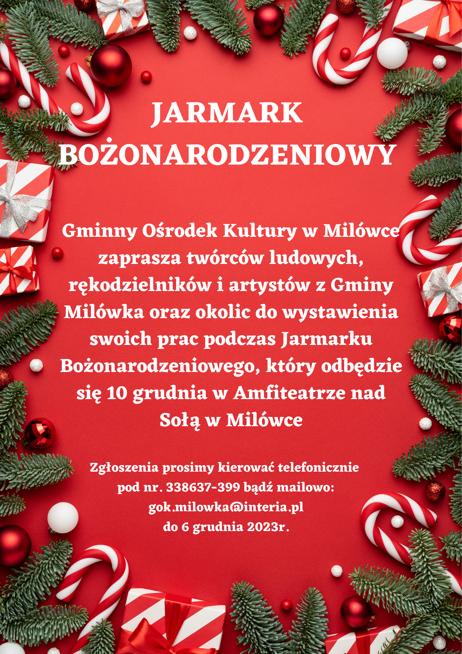 Zapraszamy na Jarmark!