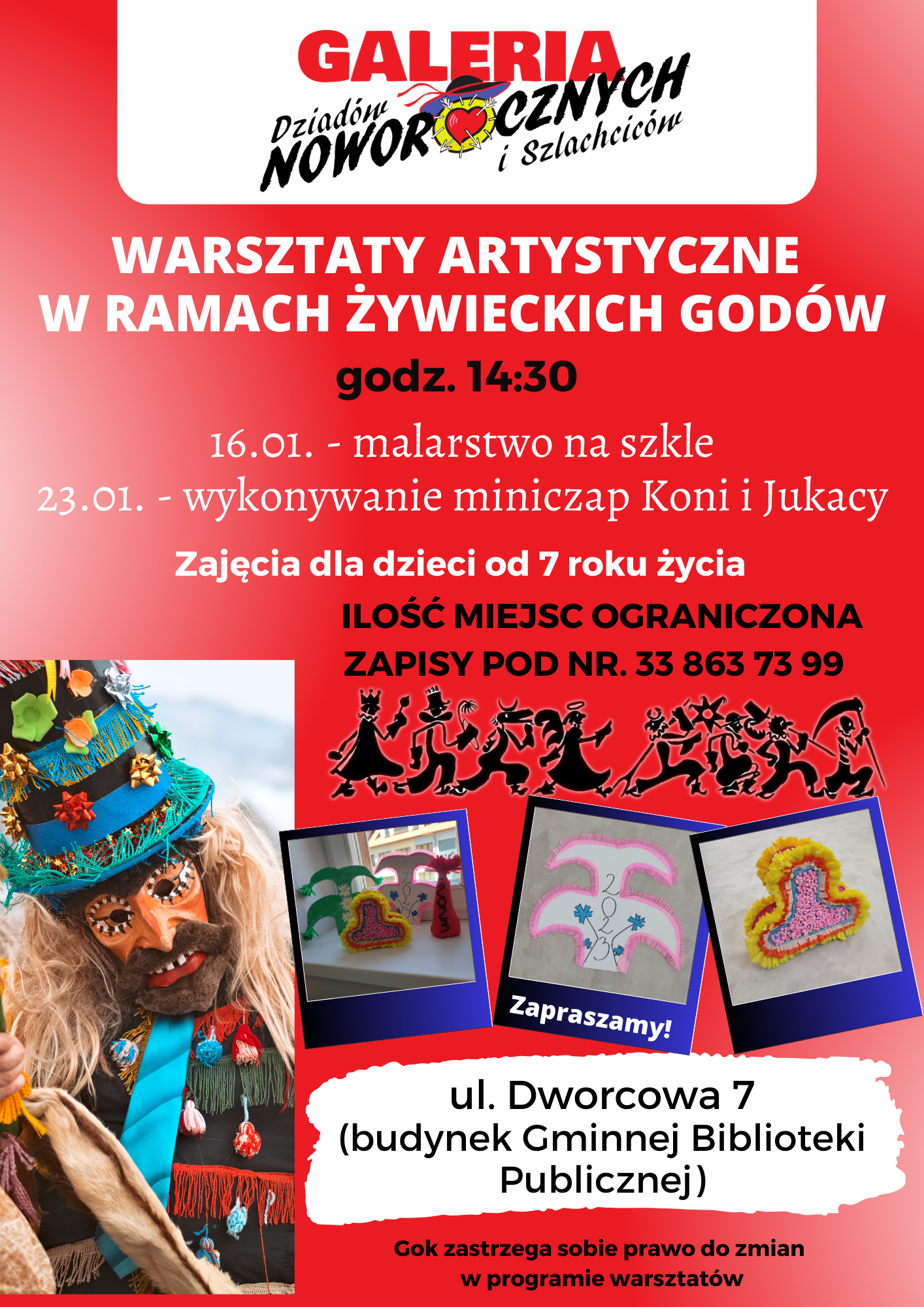 Warsztaty w Galerii Dziadów